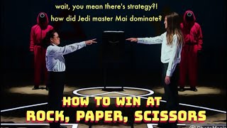 5 tips for winning Rock Paper Scissors (according to science)  ||  Squid Game: The Challenge