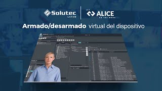 𝗧𝘂𝘁𝗼𝗿𝗶𝗮𝗹 𝗔𝗹𝗶𝗰𝗲: Alice Virtual arming/disarming of the device