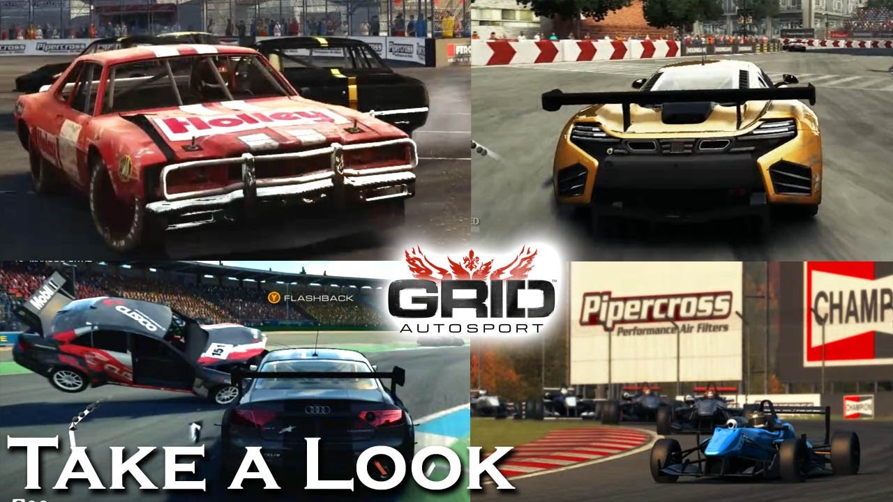 GRID Autosport - X360 PS3 Gameplay (XBOX 360 720P) Take a Look - YouTube