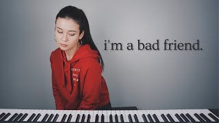 Rina Sawayama - Bad Friend | piano cover by keudae