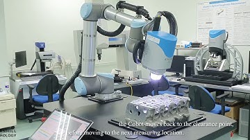 Compact Cobot by Bruker Alicona: Measurement of Engine Block