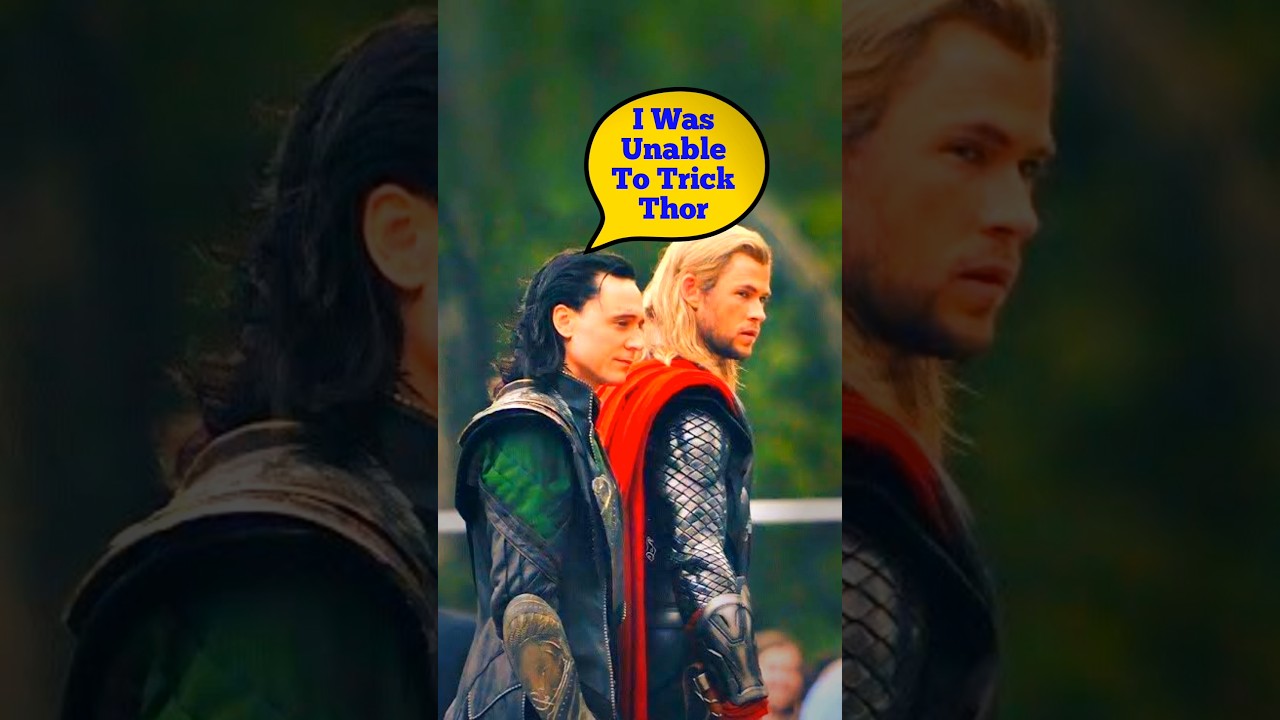 How Thor Knew About Fake Loki ❓👀👹
