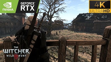 4K The Witcher 3 Next-Gen Realistic Ray Tracing Modded Graphics | IL 2.2 + UHG Reshade 2023 Showcase