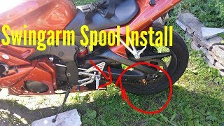 How To Install Swingarm Spools On Your Motorcycle!