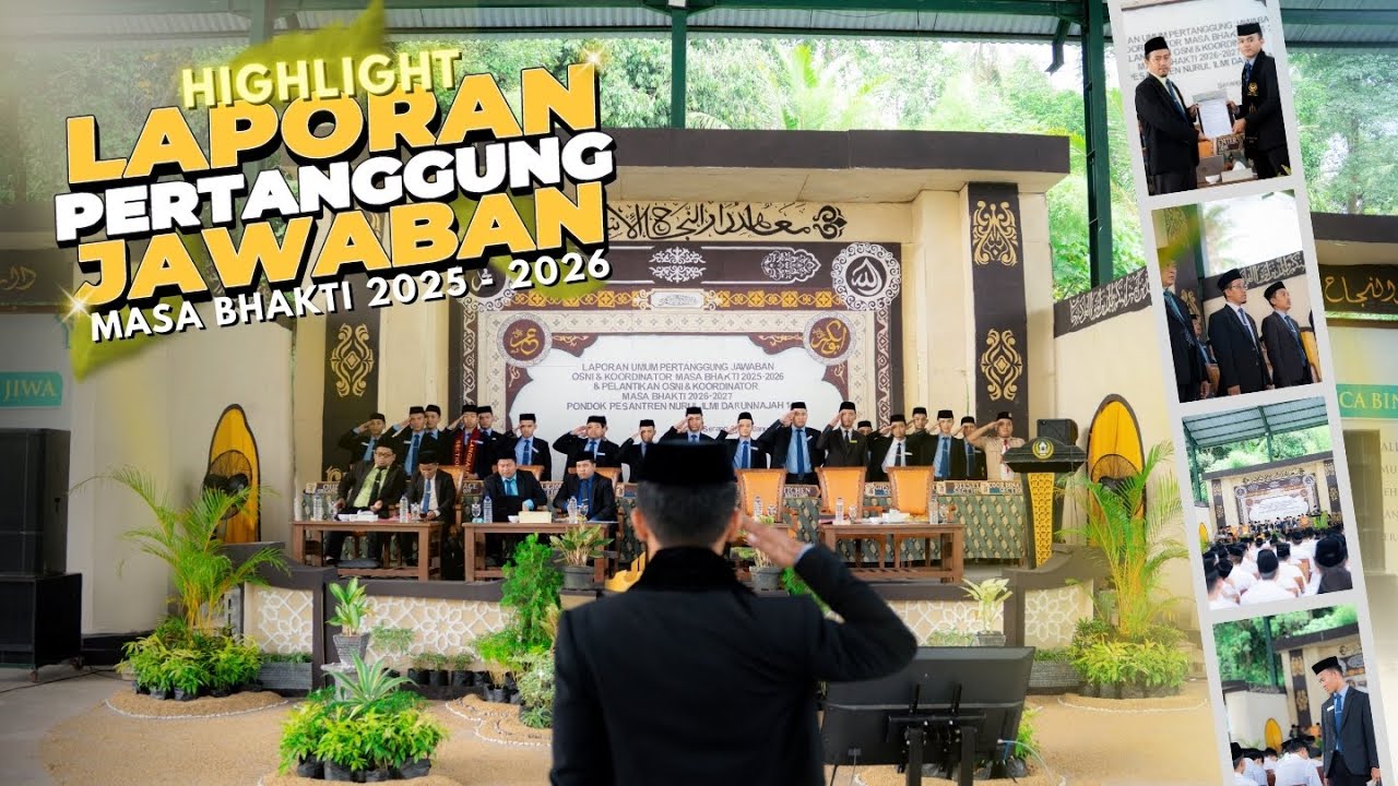 Laporan Pertanggung jawaban Organisasi santri dan Koordinator || Pesantren Nurul Ilmi Darunnajah 14