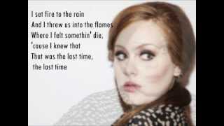 Video thumbnail of "Adele - Set Fire To Rain (Acapella version with Lyrics)"