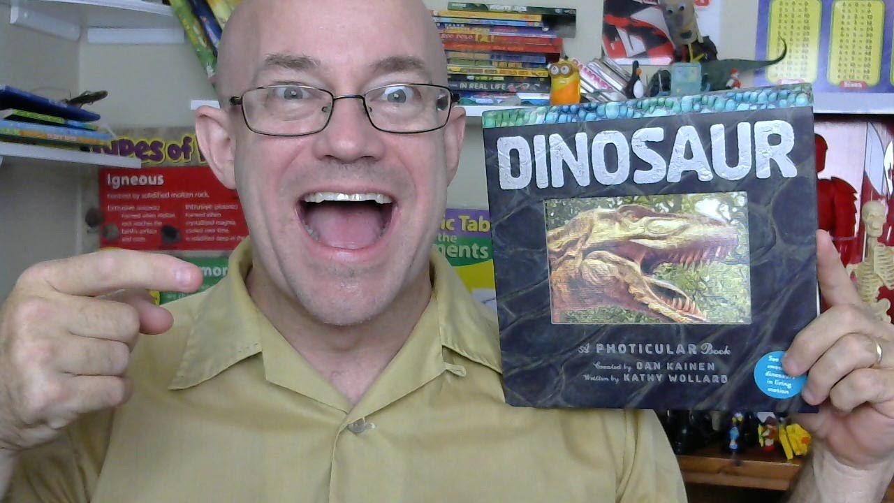 Dinosaur A Photicular Book spans generations who will love it,