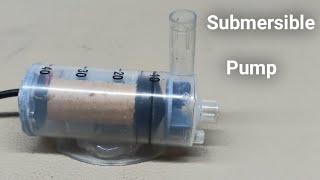 How to Make  Submersible Water Pump at Home | 6 -12 V Air Cooler Water Pump