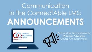 ConnectAble LMS Communication - Announcements Wealth