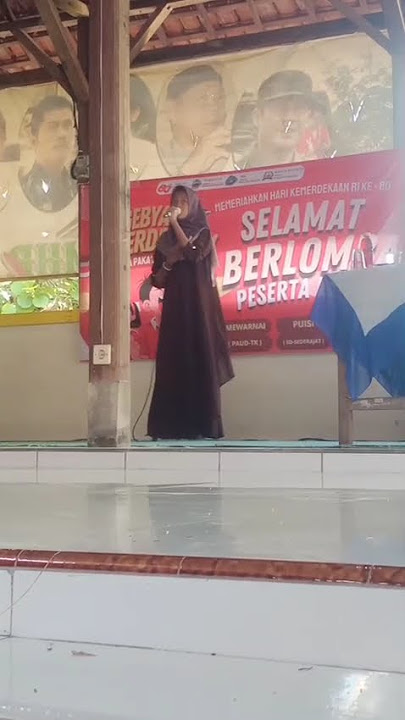 Nadin juara 2 lomba  menyanyi