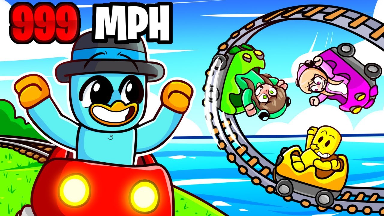 CREAMOS la MEJOR MONTAÑA RUSA de Roblox!