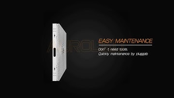 Transparent LED display rental series from AuroLED