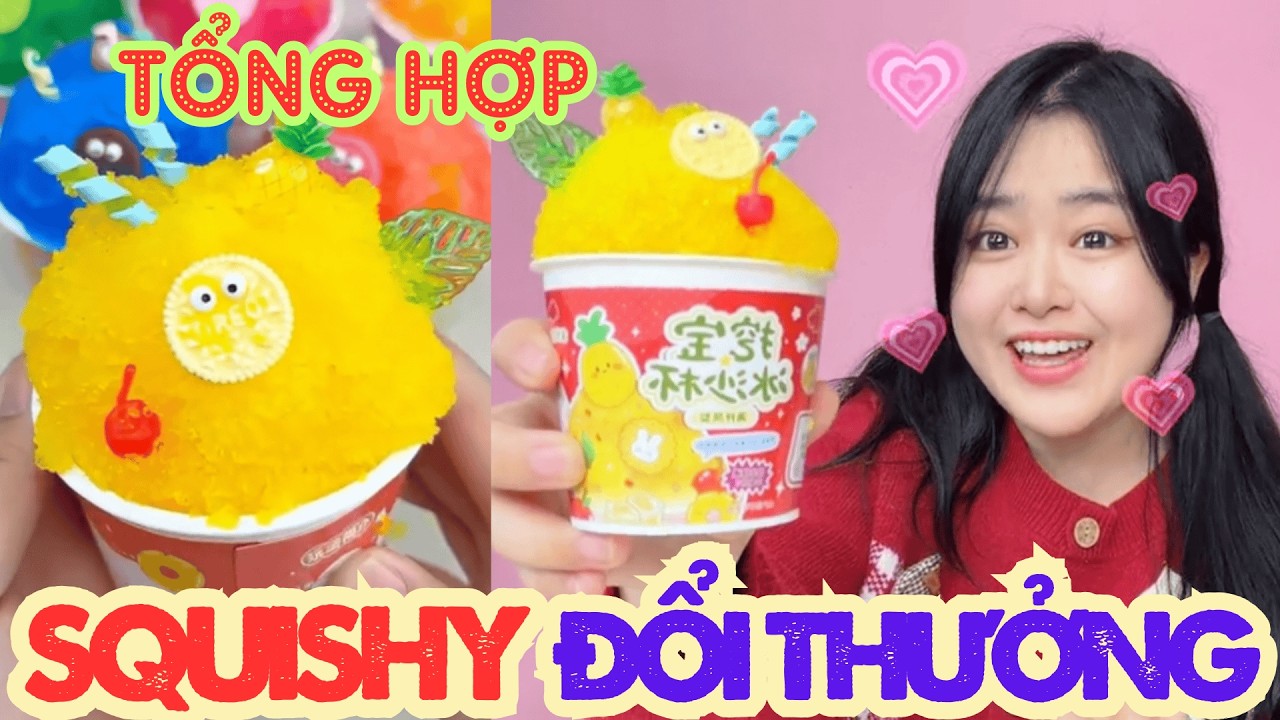 Đào Đá Bào Thần Kỳ Tìm Báu Vật | Ăn Kẹo Đổi Màu Lưỡi | Tiểu Long Bao May Mắn | ASMR Ăn Vặt