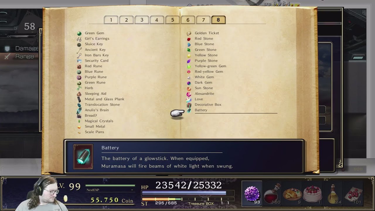 Astlibra Revision, Endgame – 100% Item Completion
