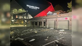 1 Hurt, 40 Others Displaced In Downtown Atlanta Explosion