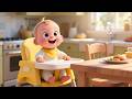 Yummy Breakfast Time 🍳🥞 Fun Food Song for Kids | Nursery Rhymes & Morning Routine 🎶✨