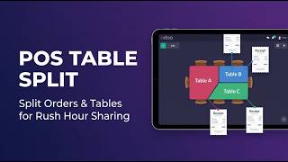 Odoo POS Restaurant Table Sharing / Splitting