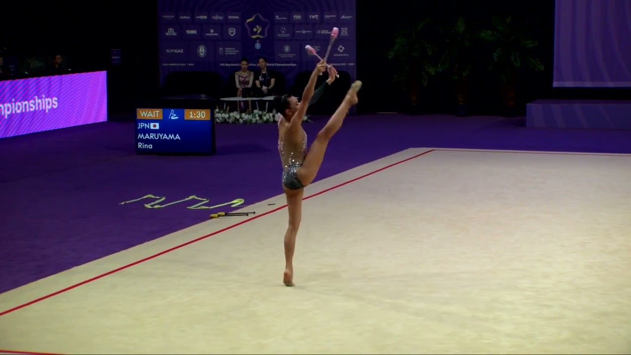 KEYS Rin (USA) - 2023 Rhythmic Junior Worlds Qualifications CL Individual