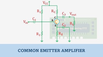 Common Emitter Amplifier Circuit With Voltage Divider Bias #electricalengineeringxyz
