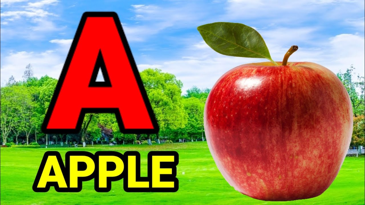 Phonics Song With TWO Words - A For Apple B For Ball - ABC Alphabet ...
