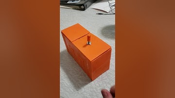 A 3D printed Useless Machine with personality