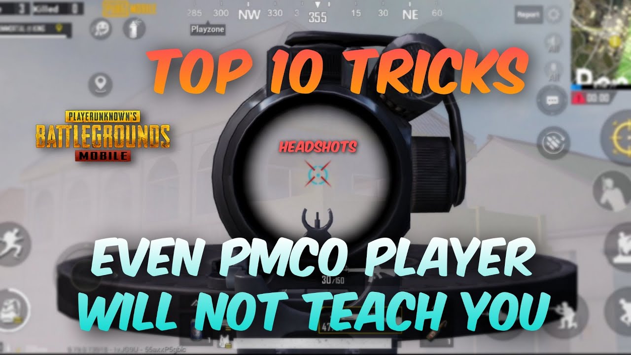 Top 10 Tips & Tricks Even PMCO Players Will Not Teach You | Control Hacks | PUBG Mobile