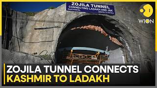 Zojila Tunnel On Srinagar-Leh Highway Nears Completion | WION News