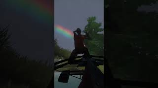 Falling Under Map &amp; Killing Zombie With Crossbow (Miscreated)