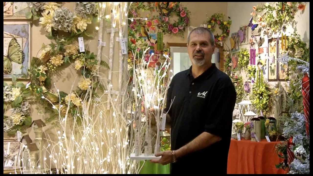 Led White Birch Branches From Melrose You