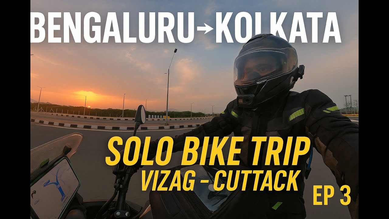 Bengaluru to Kolkata Bike Trip | Rain Ride | Day 3 | Vizag to Cuttak Tamil Motovlog | Crazy Truck
