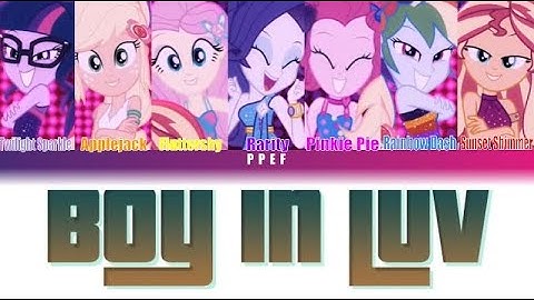 (Reupload) How would MLP sing Boy In Luv by BTS