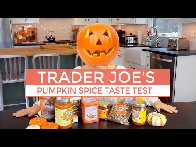 Trader Joes Pumpkin Spice Taste Test | GROCERY HAUL