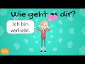 Deutsch lernen / Hast du Gefühle? / Hast du Emotionen? / Wie geht es dir?