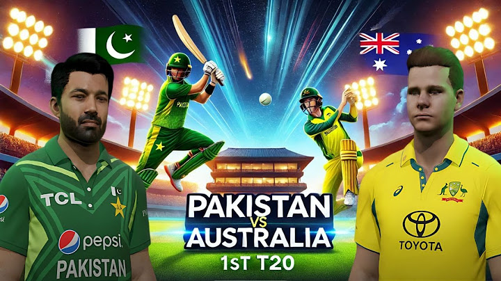 Australia v Pakistan | First T20I | T20I Series 2024-25