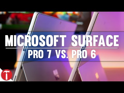 Microsoft Surface Pro 7 vs. Surface Pro 6