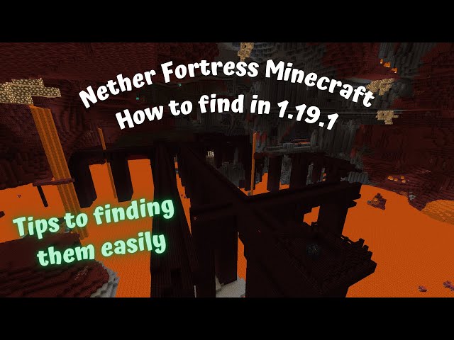 Seed with 2(!!) nether fortress Minecraft Map