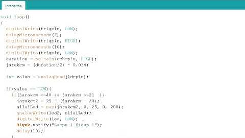 Projek Akhir IOT Lampu Jalan Otomatis