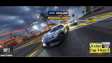 NFS No Limits Under the Hood Koenigsegg Gemera - Day 2 (Conflict of Interest)