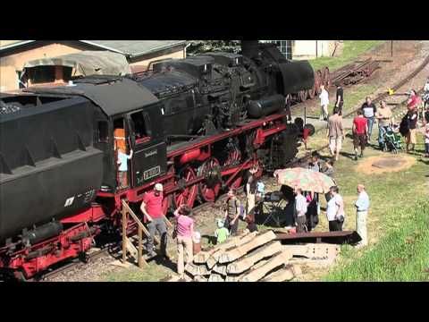 Eisenbahn - der OstSächsische EisenbahnFreunde e.V. in LÖBAU macht Dampf - OBERLAUSITZ