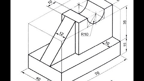Solid Edge Practice Drawing 3