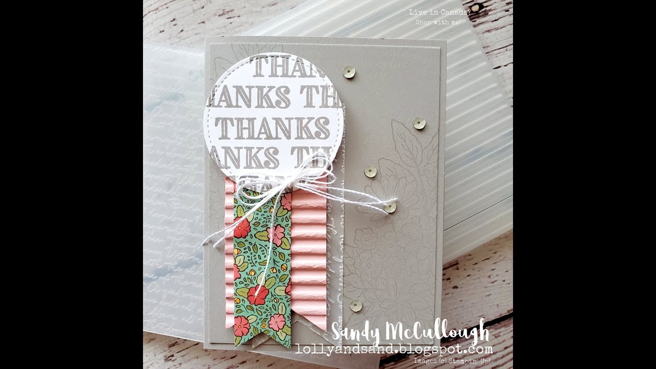 Stampin' Up! Ornate Thank You Cards