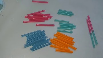 DNA HELIX STRAW MODEL DNA MODEL