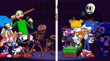 Atrocity BUT EVERYONE SING TI [ JELLY BEAN VS SKELETONS]