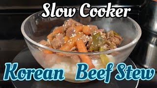 Korean Beef Stew