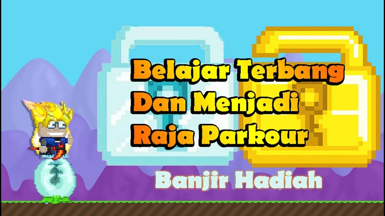  Cara  Terbang  dan Hack Parkour World Growtopia YouTube