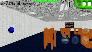 Baldis Basics Ios Glitch Baldi Knows Youre Cornered So He Cant Hit You With A Ruler