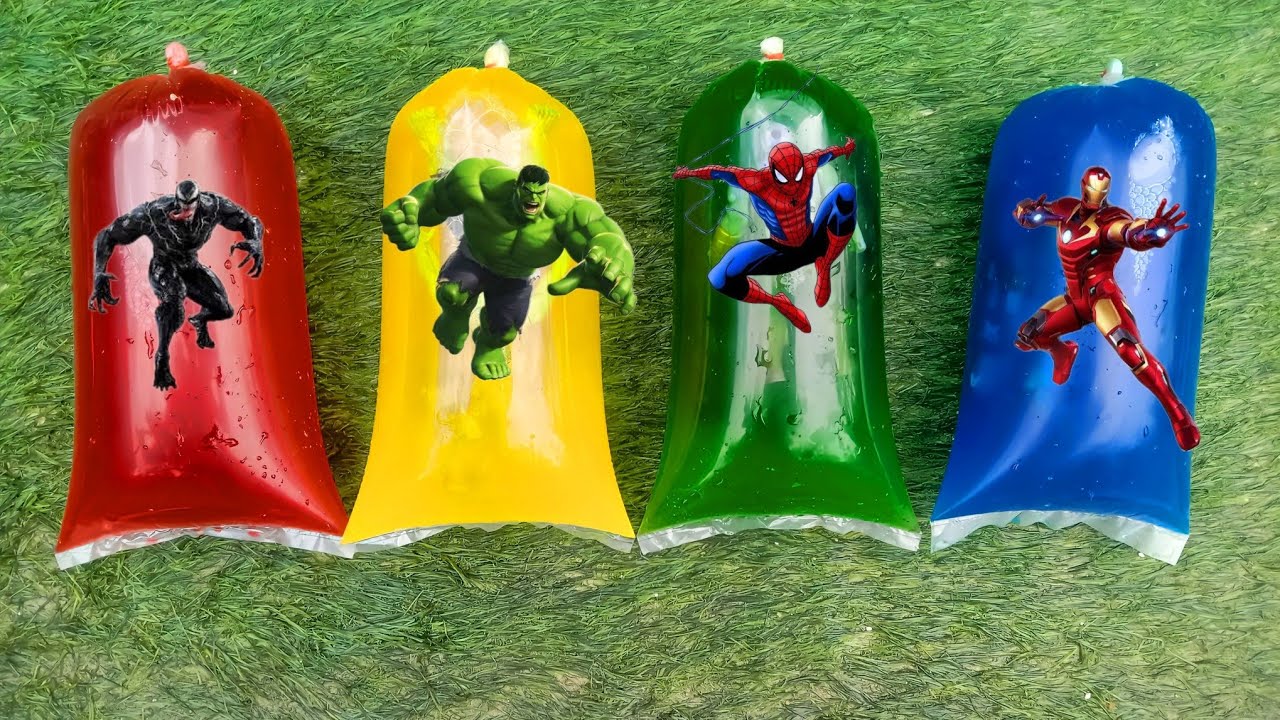 AVENGERS SUPERHERO STORY, MARVEL'S SPIDER MAN 2 VS HULK, CAPTAIN AMERICA VS THOR, VENOM VS SPIDEY