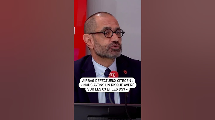Airbag défectueux : "Nous avons un risque avéré sur les C3 et les DS3"