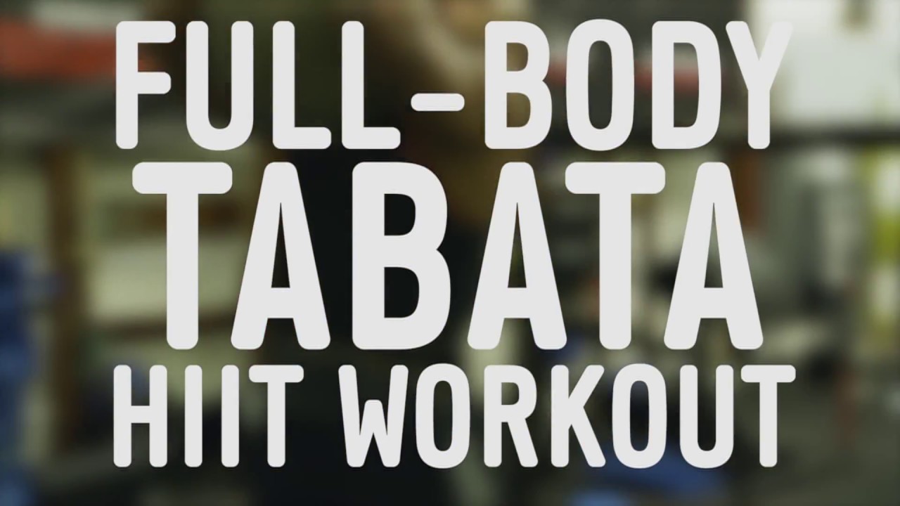 Full-body Tabata Hiit Workout | Men's Health UK - YouTube