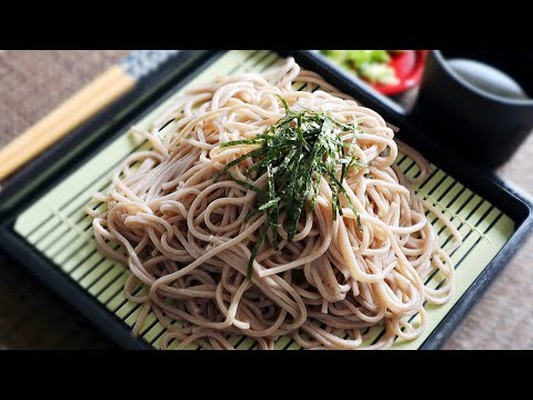 Zaru Soba and Dipping Sauce Recipe. (Cold Buckwheat noodles)ざるそば&めんつゆレシピ(作り方)Mentsuyu,Lunch,Dinner